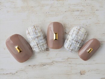 コーラルワン(CORAL ONE)/ツイードネイル