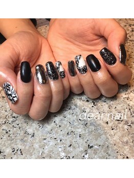 ディアネイル(dear.nail)/パイソン柄