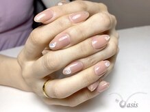 バイオアシス 麻布十番(by Oasis)/天然石風ぷっくりネイル
