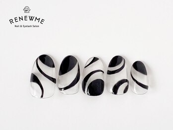 レニューム 1号店(RENEWME)/Hand☆個性派モードネイル