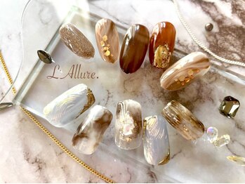 ラリュール(L'Allure.)の写真/【顧客満足度トップクラス☆】トレンドデザインを大人上品にアレンジ!通うたびに新しいデザインと出会える!