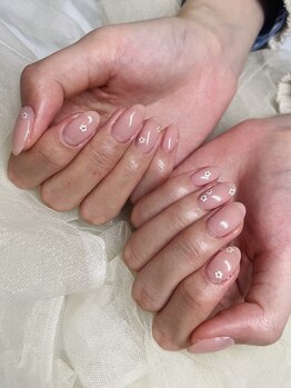 ジェイズネイル(J's nail)/シンプル×フラワー