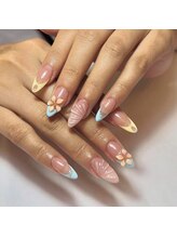 ヘブン ネイル 鶯谷(HEAVEN Nail)/夏の爽やかデザイン