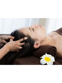 ヘッドスパで癒されたい