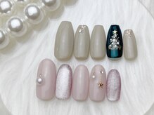 フローレスネイル 新宿店(FlawlessNail)の雰囲気（【人気NO.1】シンプルコース！300種類のデザインをご用意♪）