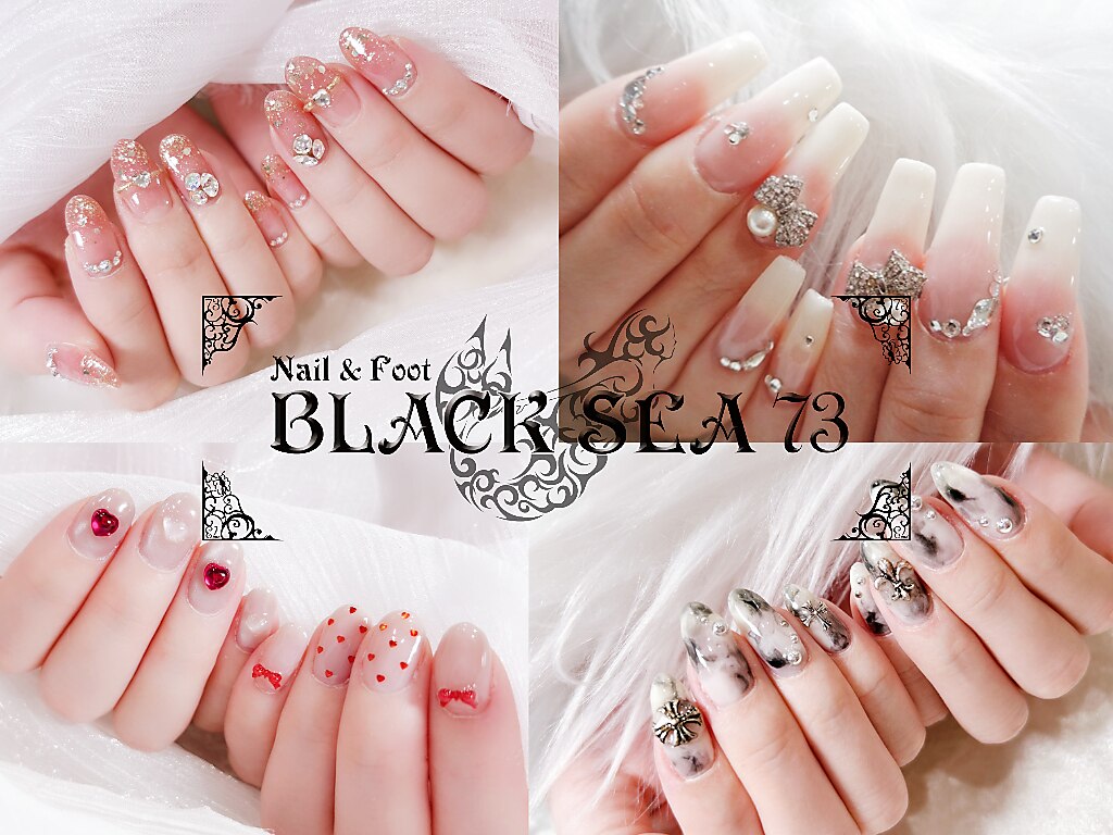 ネイルブラックシー デコ電ショップ クリスタルシー(BLACK SEA Shop