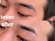 バズフロウ バイ ディーアンドティー(BUZZ FLOW by D&T)の写真/【メンズ専門】顔の印象の8割は眉で決まる。男性施術者による同性目線にしか分からないカッコいい眉ご提案