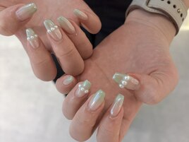 グラデーションネイル　本町