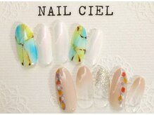 ネイル シエル(nail ciel)/[2]アート付定額コース◆￥5300