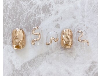 ~キラキラミラーネイル~