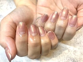 【パラジェル】シンプルネイル