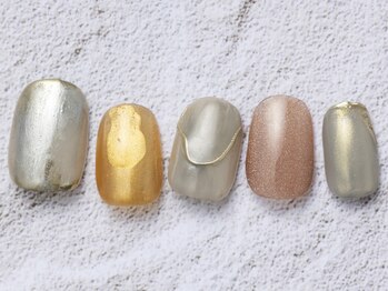 アイ ネイルズ 天神店(I nails)/カラフルニュアンス¥8300