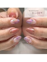 ニコ(nico+)/紫陽花ニュアンス