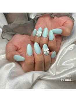 ワンカラーマットネイル