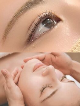 ビューティーサロン エス(S)の写真/同時施術がお得◎お肌もまつげもまとめてケアしたい多忙な方に☆【光フェイシャル+まつげパーマ￥14500】