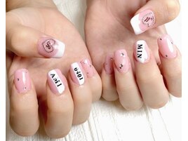 フレンチネイル/推しネイル