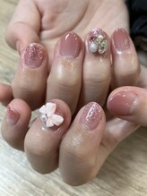 エーナイン イオン一関店/グラデ×立体パーツ