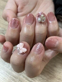 エーナイン イオン一関店/グラデ×立体パーツ