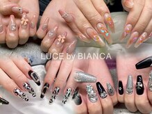 ルーチェ バイ ビアンカ 渋谷店(luce by Bianca)の雰囲気（【自爪を傷つけず楽しめる☆】パラジェルに+¥1100で変更可能◎）