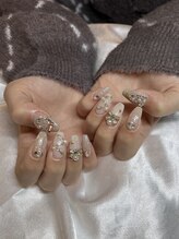 ネイルサロン ココロジー(COCOLOGY)/キラキラ　冬ネイル