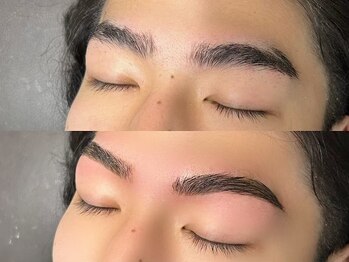 エムズアイブロウ 大和西大寺(M’sアイブロウ)/メンズハリウッドブロウリフト