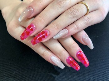 Iris ネイルアトリエ【アイリス】フィルイン/マグネットホロでキラキラに♪