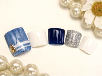 エムネイル(M Nail)/フット・デニムネイル