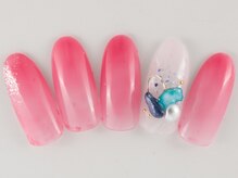 ネイルサロン コフレ あべの店(Nail Salon Coffret)/ジェル+アート2本付￥7150