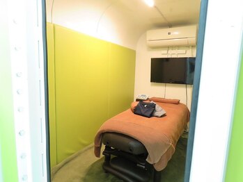 カラダシフト/高気圧酸素ルームの中