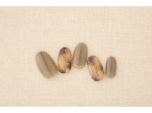 エムスラッシュ フィール 東戸塚店(M.SLASH)/グレージュニュアンスネイル