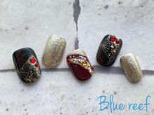 ネイルアンドまつげエクステ ブルーリーフ 四谷三丁目店(Blue Reef)/お正月ネイル