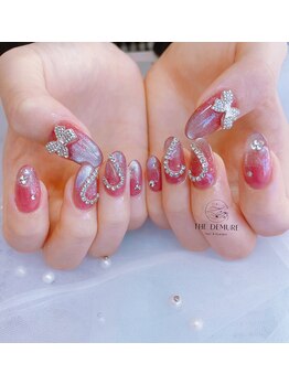 ザ デミュア 銀座店/キラキラネイル