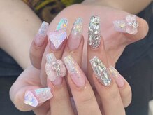 バーバラネイルサロン(Babarla)/ハートネイル/キラキラ