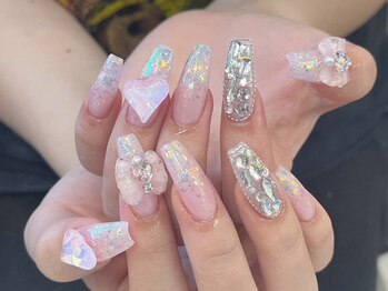 バーバラネイルサロン(Babarla)/ハートネイル/キラキラ