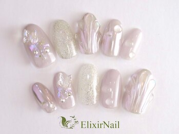 エリクサーネイル 神田(Elixir Nail)/ハンドやり放題/クーポン使用