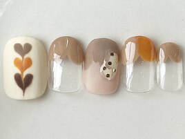ラテアートぽく♪