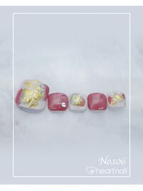 フットネイル　Design No.106