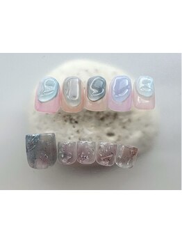 ショートネイルデザインが豊富