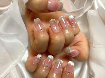 《チーク×マグネットnail》