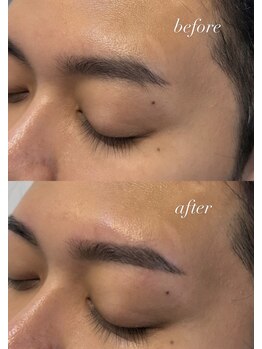 サムライビューティー 西新宿本店(SamuraiBeauty)/しっかりメンズ眉毛♪