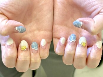 キューシーネイル 川崎(QcNail)/海！