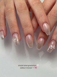 hau nail＊シンプルネイル