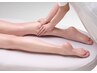 【ひざまわりやふくらはぎ、足裏までケア】フット＆レッグ約４０分7,920円