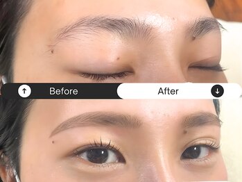 サインポスト 池袋東口店(sign post)/まつ毛パーマ×眉WAX:垢抜け美人