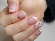 ミンスネイル(Mins Nail)/チェックネイル