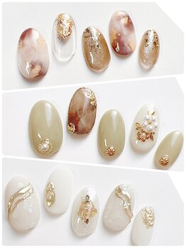 コチャメ ネイル アトリエ(Cochame nail atelier)/1.5h コース（デザイン例）