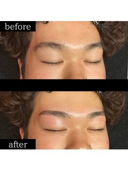 ユー 千葉駅前店(you)/メンズ眉毛/メンズ眉/男 眉毛