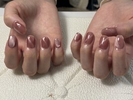 マグネットネイル施術写真