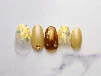 金木犀ネイル初回¥7500