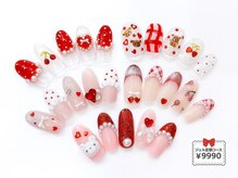 ネイルコレクション ピンク(Nail Collection Pink)/ジェル定額￥9990★ハート